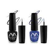 AYA 24 Hrs Long Lasting & Waterproof Eyeliner - Metallic Blue (5 ml)