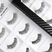 PAC Season 1 Lash Book False Eyelashes - Black (10Pcs)