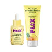 Plix 3% Tranexamic Acid Skin Perfecting Dewy Face Serum & Pineapple Foaming Face Wash Combo (2Pcs)