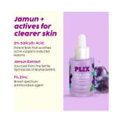 Plix 2% Salicylic Acid Jamun Active Acne Control Dewy Face Serum (30ml)