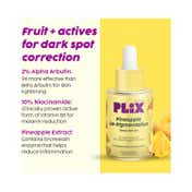 Plix 5% Pineapple De-Pigmentation Foaming Face Wash & Serum Combo (2Pcs)