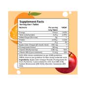 Plix Apple Cider Vinegar Effervescent Tablets with Mother Orange Squeeze (15 Tablets)