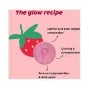 Plix Glutathione Skin Glow Effervescent Tablets 500Mg Strawberry Flavour (30 Tablets)