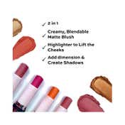 Makeup Revolution Blush & Highlight Stick - Flushing Pink (8.6 g)
