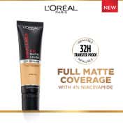 L'Oreal Paris Infallible 32H Matte Cover Liquid Foundation - 128 Neutral Undertone (30 ml)