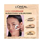 L'Oreal Paris Infallible 24H Oil Killer High Coverage Compact Powder SPF 32 PA +++ - 128 Natural Buff (6g)