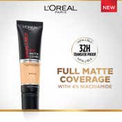 L'Oreal Paris Infallible 32H Matte Cover Liquid Foundation - 110 Cool Undertone (30 ml)