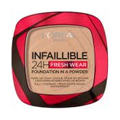 L'Oreal Paris Infallible 24H Fresh Wear Foundation In A Powder - 120 Vanilla (9 g)