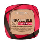 L'Oreal Paris Infallible 24H Fresh Wear Foundation In A Powder - 140 Golden Beige (9 g)