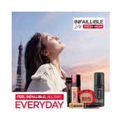 L'Oreal Paris Infallible 24H Fresh Wear Foundation In A Powder - 20 Ivory (9 g)