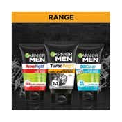Garnier Men Turbo Bright Anti-Pollution Double Action Face Wash - (2 Pcs)