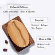 mCaffeine Exfoliating Coffee Bathing Soap - (2Pcs)
