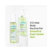 mCaffeine Body Exfoliator With AHA 10% And Green Tea Body Wash With AHA 10% - (2Pcs)