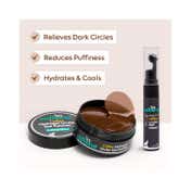 mCaffeine Coffee Hydrogel Under Eye Patches And Coffee Under Eye Cream (2Pcs)