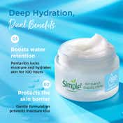 Simple Water Boost Skin Quench Sleeping Creme (50g)