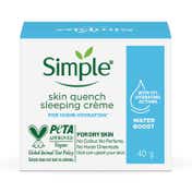 Simple Water Boost Skin Quench Sleeping Creme (50g)