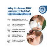 TNW The Natural Wash Underarm Deodorant Roll-On (50ml)