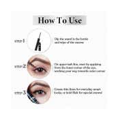 TNW The Natural Wash Eye Catchy Longstay Matte Liquid Eyeliner - Black Pearl (4 ml)