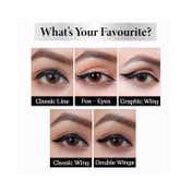 TNW The Natural Wash Eye Catchy Longstay Matte Liquid Eyeliner - Black Pearl (4 ml)