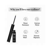TNW The Natural Wash Eye Catchy Longstay Matte Liquid Eyeliner - Black Pearl (4 ml)