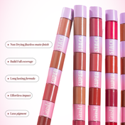 Gush Beauty X Palak Tiwari Super Stack Liquid Lipstick - Brown & Lovely (8.4 g)