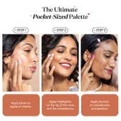 Gush Beauty Stacked In Your Favour Multi-Purpose Face Palette - Weekdays To Weekend (6.9 g)