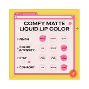 Gush Beauty Playpaint Airy Fluid Lipstick - The Big Picture (2.8 ml)