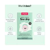 Sirona Natural Charcoal Nose Strips for Women - Pack of 4