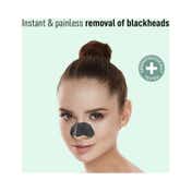 Sirona Natural Charcoal Nose Strips for Women - Pack of 4