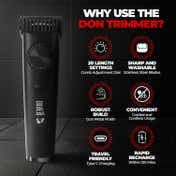 Beardo Don Trimmer PR2633 - Black