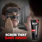 Beardo Charcoal 4-In-1 Combo With Face Wash, Face Scrub, Peel off Mask & Charcoal Soap - (4 Pcs)