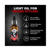 Beardo 5-In-1 Combo Gift Box With Charcoal Face Wash, Godfather Oil, Moustache Wax, Growth Roll On & Whisky Smoke Eau De Perfume - (5 Pcs)