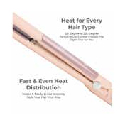 WINSTON Corded Hair Straightener Flat Iron Adjustable Temperature Setting 50W - Pink (1 pc)