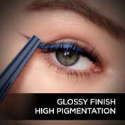 Faces Canada Magneteyes Color Eyeliner - Dazzling Blue, Glossy Finish, 24HR Long-lasting (4 ml)