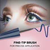 Faces Canada Magneteyes Color Eyeliner - Dazzling Blue, Glossy Finish, 24HR Long-lasting (4 ml)