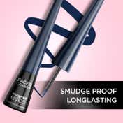 Faces Canada Magneteyes Color Eyeliner - Dazzling Blue, Glossy Finish, 24HR Long-lasting (4 ml)