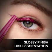 Faces Canada Magneteyes Color Eyeliner - Graceful Burgundy, Glossy Finish, 24HR Long-lasting (4 ml)