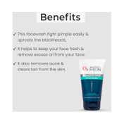 O3+ Alpha Men Acno D-Tan Face Wash (100ml)
