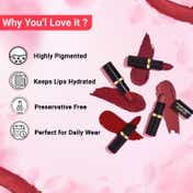 Iba Pure Lips Moisture Rich Lipstick - A80 Pink Blush (4 g)