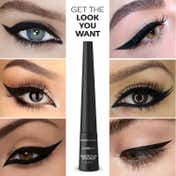 Faces Canada Ultime Pro Matte Play Eyeliner 24HR Long Stay Matte Intense Color - Black (2.5 ml)