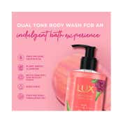 Lux Rose & Aloe Vera Shim Body Wash (400ml)
