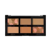 Profusion Cosmetics Mini Artistry 6 Shade Bronzer Pallete - Bronze & Glow (15.6 g)