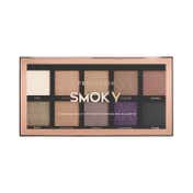Profusion Cosmetics 10 Shade Multi Finish Eye Shadow Pallete - Smoky (16 g)
