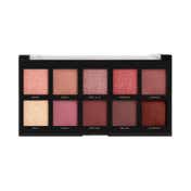 Profusion Cosmetics 10 Shade Multi Finish Eye Shadow Pallete - Mauves (16 g)