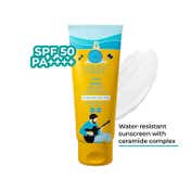 Conscious Chemist Water Resistant Sunscreen SPF 50 PA++++ with Ceramide & No White Cast (50gm)