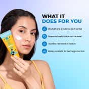 Conscious Chemist Water Resistant Sunscreen SPF 50 PA++++ with Ceramide & No White Cast (50gm)