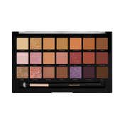 Profusion Cosmetics 21 Shade Eye Shadow Pallete & Brush - Nude Bliss (33.6 g)