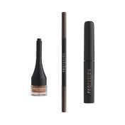 Profusion Cosmetics Ultimate Brow Sculpt Sculpt Gel + Pomade + Pencil - Dark Brown (4ml+1.8g+0.07 g)