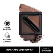 Faces Canada HD Shape Up Brow Kit - Brown 02, Eyebrow Duo Kit, Long-Lasting (2.8 g)