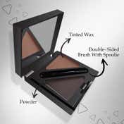 Faces Canada HD Shape Up Brow Kit - Brown 02, Eyebrow Duo Kit, Long-Lasting (2.8 g)